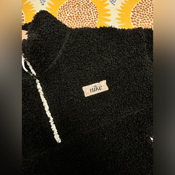 Nike Training Cozy Therma-Fit Half Zip Top In Black - Picture 4 of 8